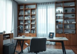 Arbeitszimmer einrichten: Möbel und Licht für konzentriertes Arbeiten