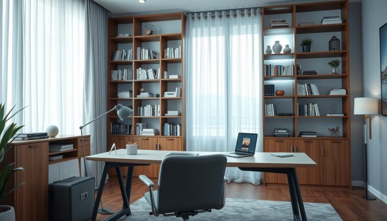 Arbeitszimmer einrichten: Möbel und Licht für konzentriertes Arbeiten