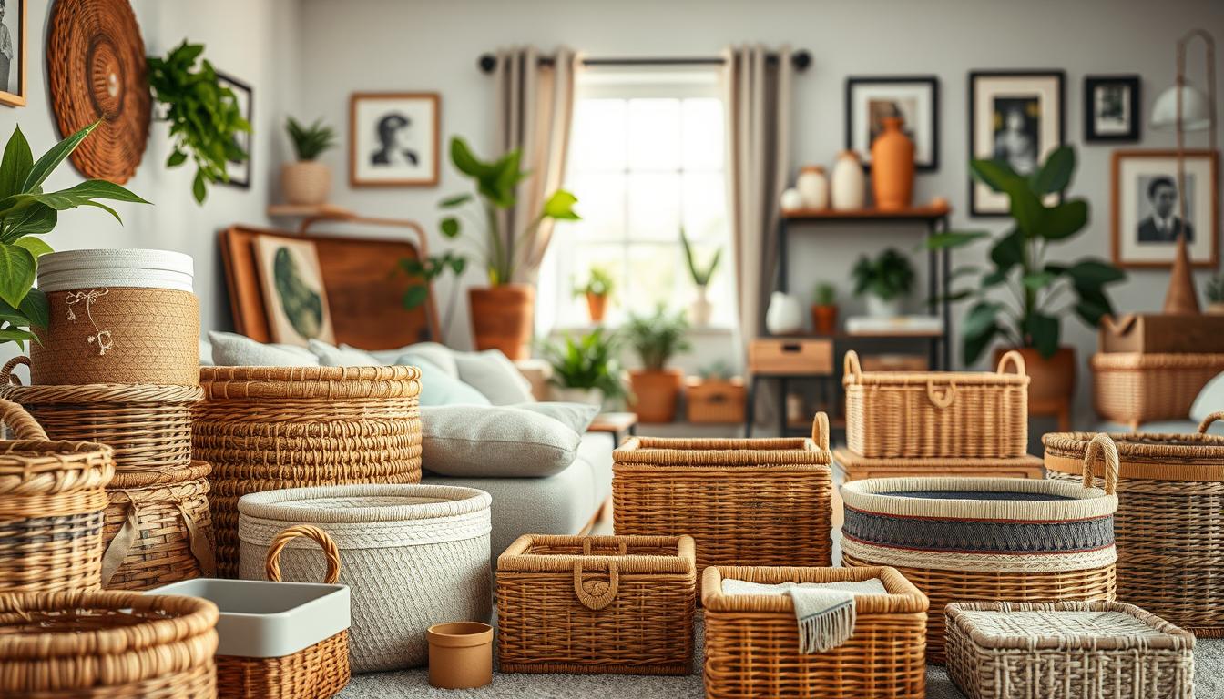 Dekorativ ordnen: schöne Körbe, Boxen und Behälter für ein stimmiges Zuhause