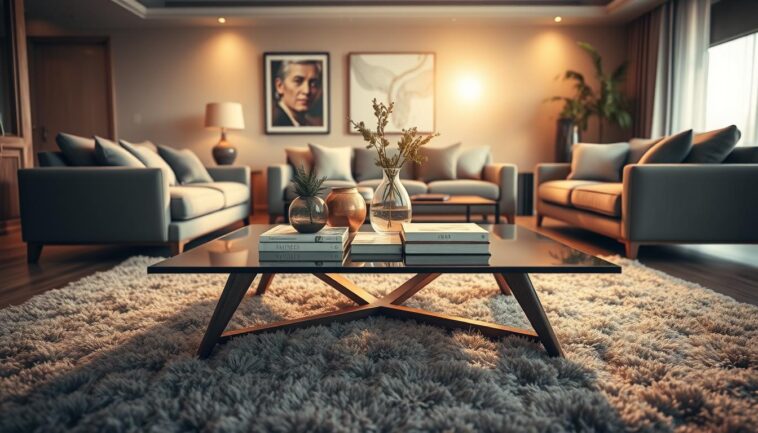 Elegante Couchtische: harmonische Designs für ein modernes Wohnzimmer