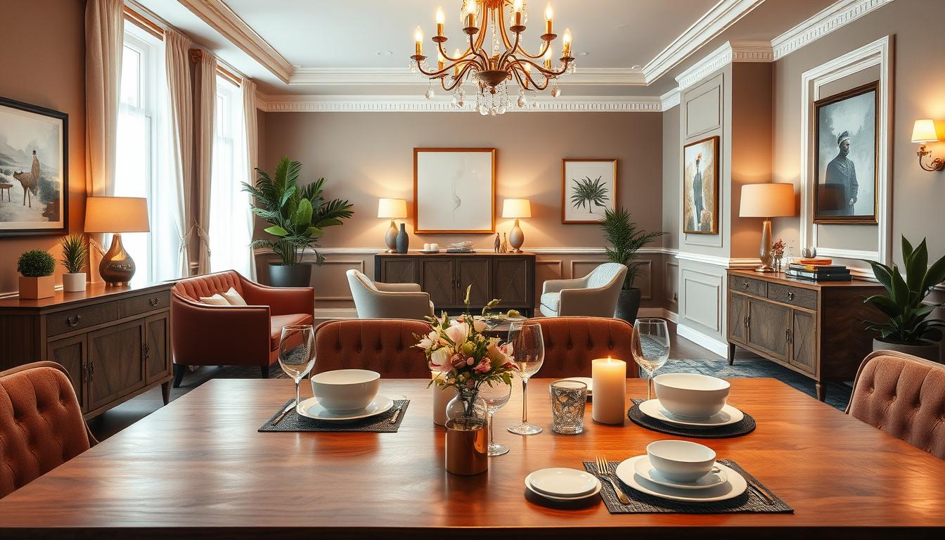 Esszimmer gestalten: elegante Kombinationen aus Farben, Möbeln und Licht