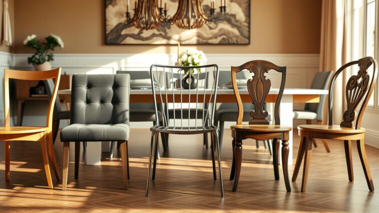 Esszimmerstühle im Vergleich: Materialien und Designs