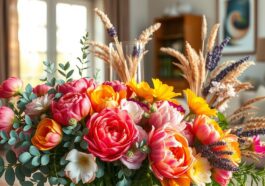 Frische Blumen und Trockenblumen: passende Deko für verschiedene Wohnbereiche