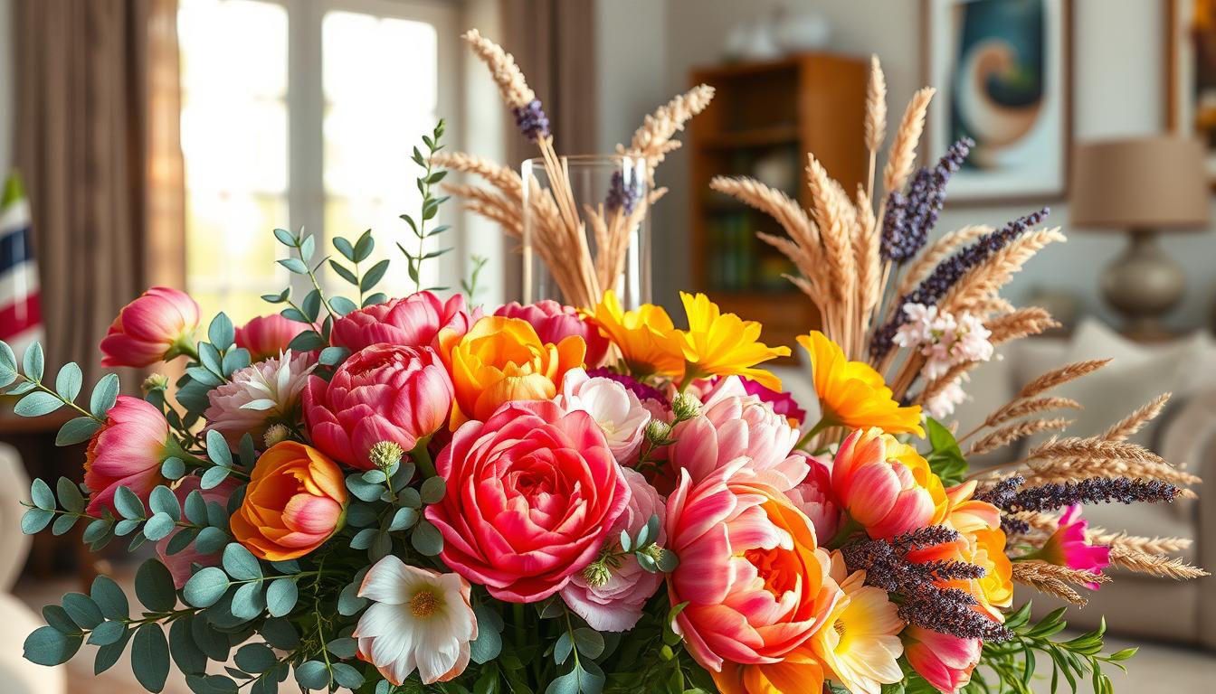 Frische Blumen und Trockenblumen: passende Deko für verschiedene Wohnbereiche