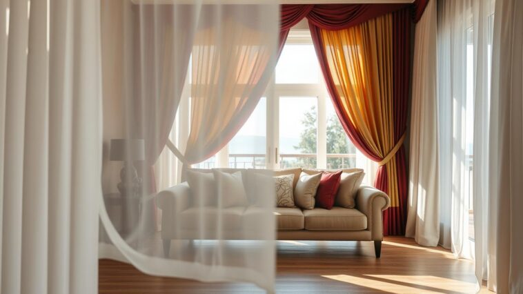 Gardinen und Vorhänge auswählen: Licht, Privatsphäre und Stil kombinieren