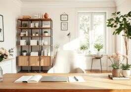 Homeoffice stilvoll einrichten: feminine Ideen für einen Arbeitsplatz