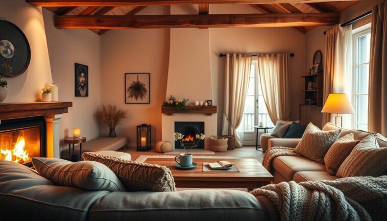 Hygge Wohnstil: Behaglichkeit durch Licht, Textilien und Farben