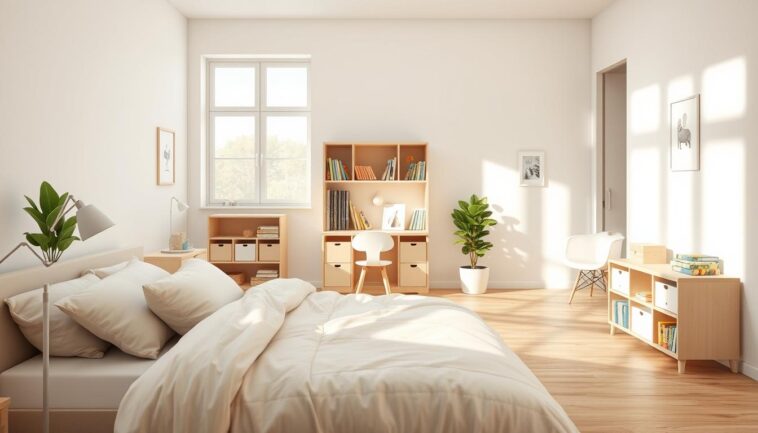 Kinderzimmer modern einrichten: ruhige Gestaltungsideen für kleine Räume