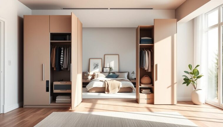 Kleiderschränke modern gestalten: ästhetische Fronten und Farbkonzepte