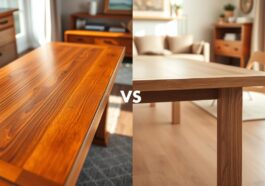 Massivholz oder Furnier: Unterschiede bei Möbeln verständlich erklärt
