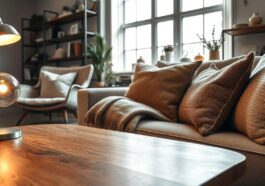 Materialien im Interior: Holz, Metall und Textilien gezielt einsetzen