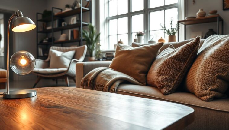 Materialien im Interior: Holz, Metall und Textilien gezielt einsetzen