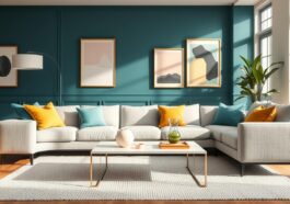 Moderne Farbtrends: beliebte Farbtöne für ein stilvolles Zuhause