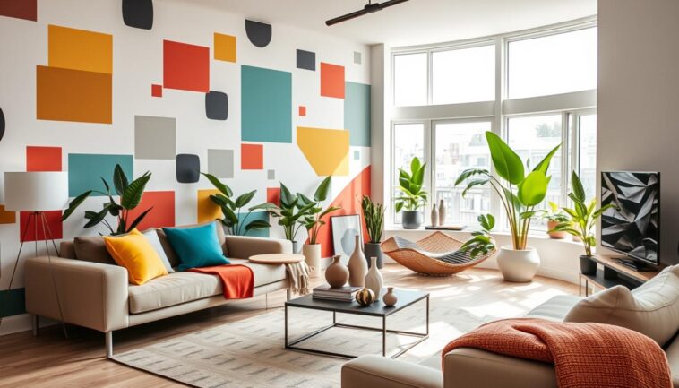 Moderne Tapeten und Muster: kreative Wandgestaltung für individuelle Räume