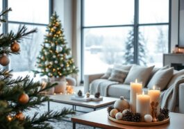 Moderne Weihnachtsdeko: elegante Akzente für ein ruhiges und stilvolles Zuhause