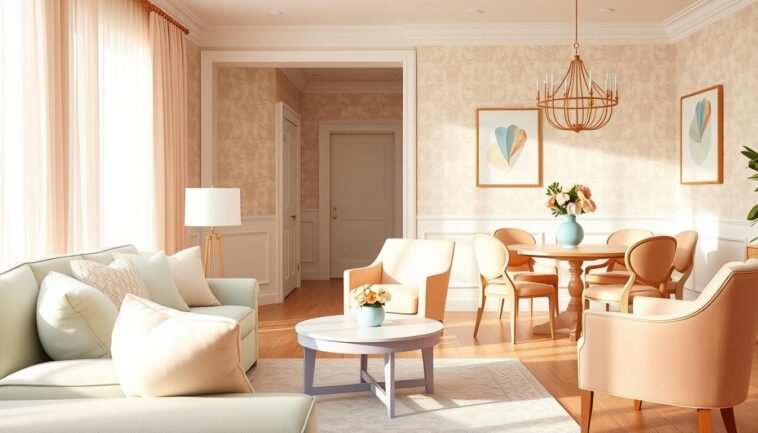 Möbel in Pastellfarben: sanfte Farbakzente für feminine Wohnbereiche