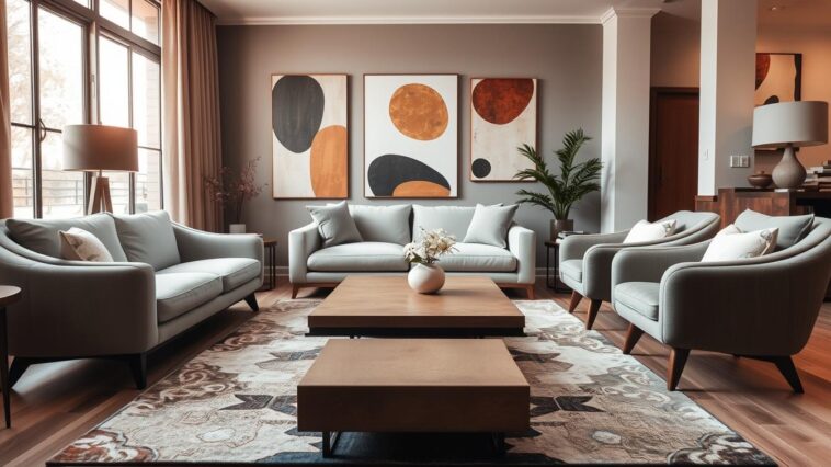 Möbel richtig kombinieren: harmonische Übergänge zwischen Formen und Materialien