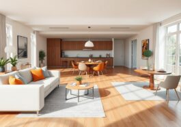 Offene Wohnbereiche strukturieren: Farben, Möbel und Zonen