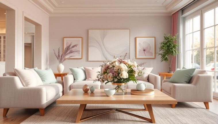 Pastellfarben im Interior: zarte Akzente für helle und freundliche Räume