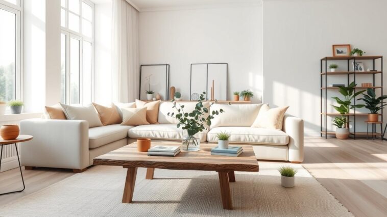 Scandi-Chic Zuhause: helle Farben und klare Linien für eine ruhige Wohnwirkung