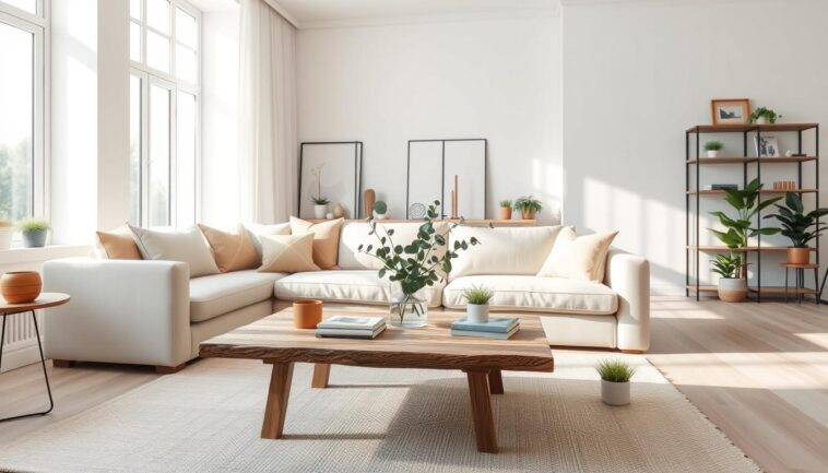 Scandi-Chic Zuhause: helle Farben und klare Linien für eine ruhige Wohnwirkung