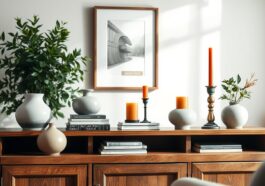 Sideboard dekorieren: harmonische Arrangements für ein stimmiges Wohnambiente