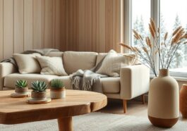 Skandinavische Deko: natürliche Elemente für eine warme Wohngestaltung