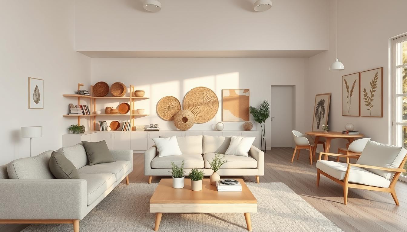 Skandinavischer Wohnstil: helle Farben, natürliche Materialien und klare Formen