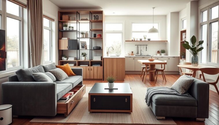 Stauraumlösungen für kleine Wohnungen: Möbel mit Mehrwert