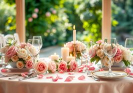 Tischdeko für besondere Anlässe: feminine Inspirationen für Dinner und Brunch