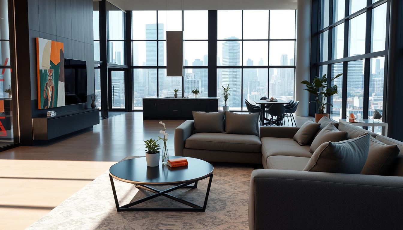 Urban Living Style: modernes Wohnen mit klaren Linien und Kontrasten