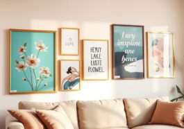 Wanddeko für das Zuhause: inspirierende Bild- und Posterideen für feminine Räume