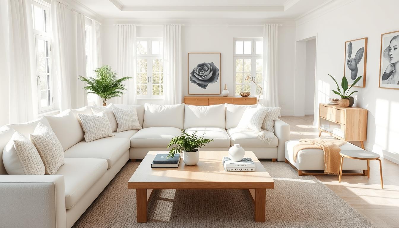 Weiß im Wohnbereich: helle Farbgestaltung ohne sterile Wirkung