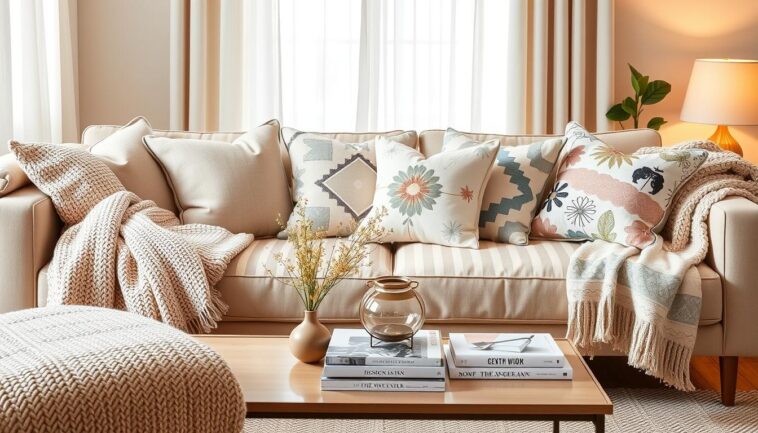Wohntextilien richtig kombinieren: Kissen, Decken und Farben abstimmen