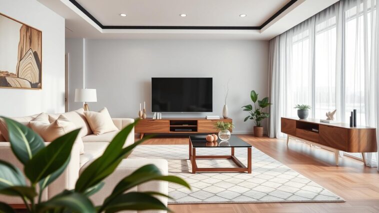 Wohnzimmer einrichten: harmonische Gestaltungsideen für moderne Wohnbereiche