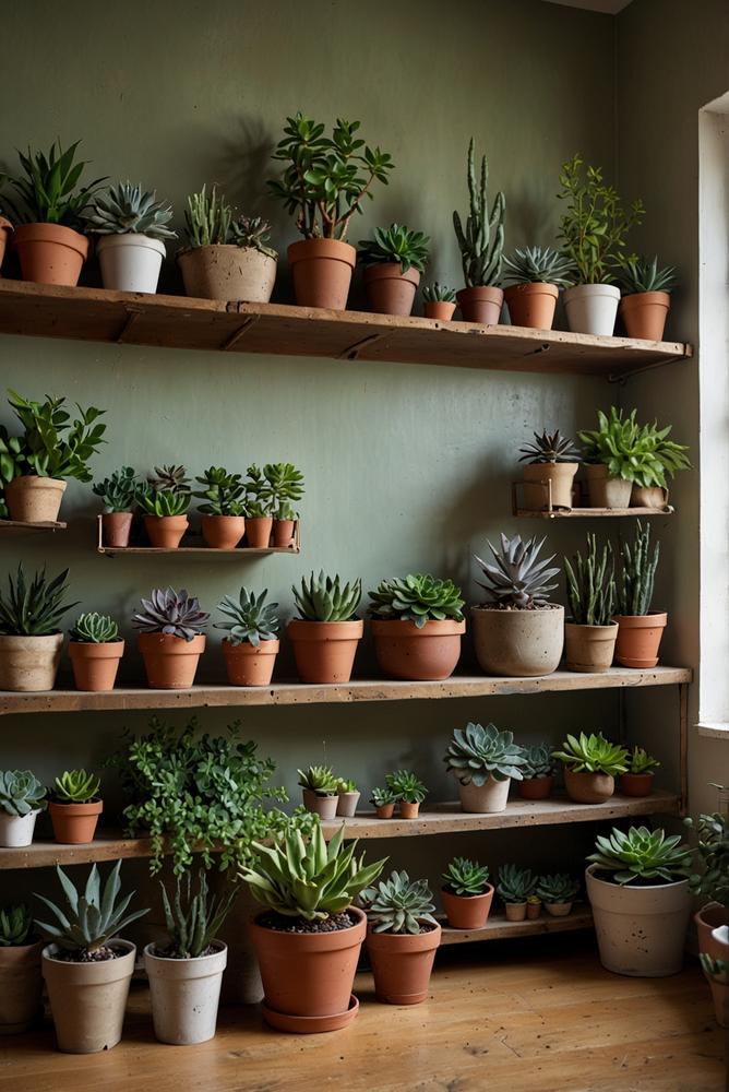 Helles Wohnzimmer mit neu gruppierten Pflanzen