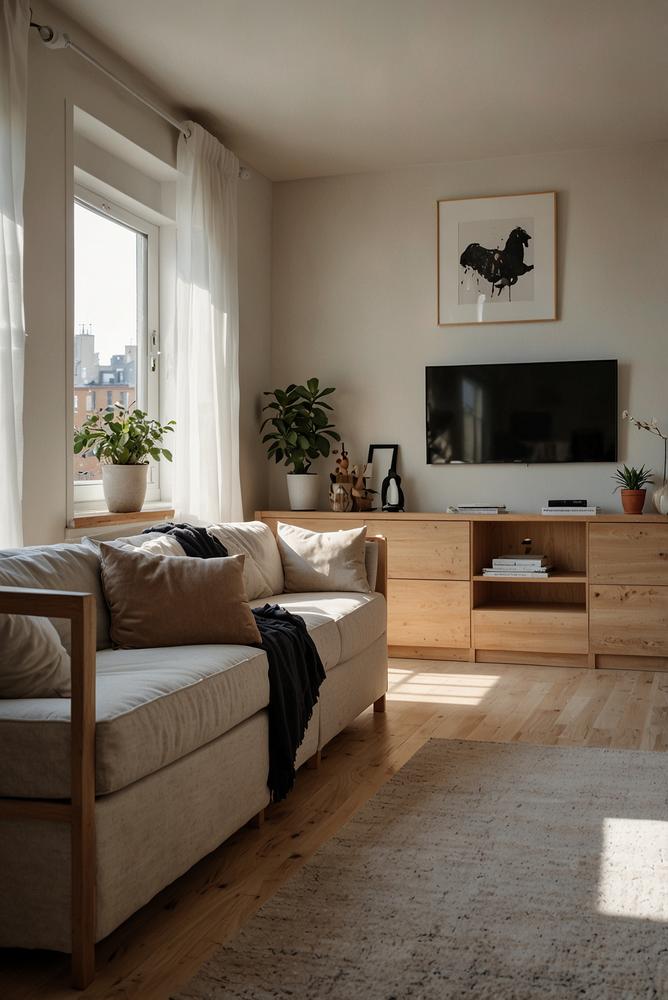 Helle, aufgeräumte Wohnung zum Entrümpeln und Ausmisten