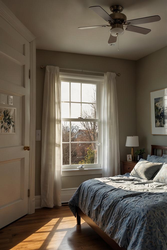 Helle Wohnung mit Rauchmelder und sicheren Steckdosen